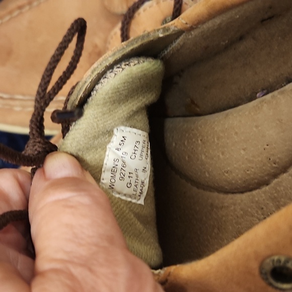 Sperry Top-Siders brown leather loafers Size 8.5 M - Picture 2 of 7